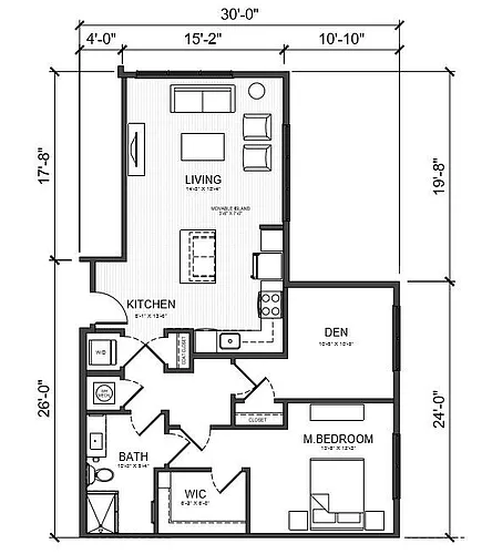 Floor plan Rose
