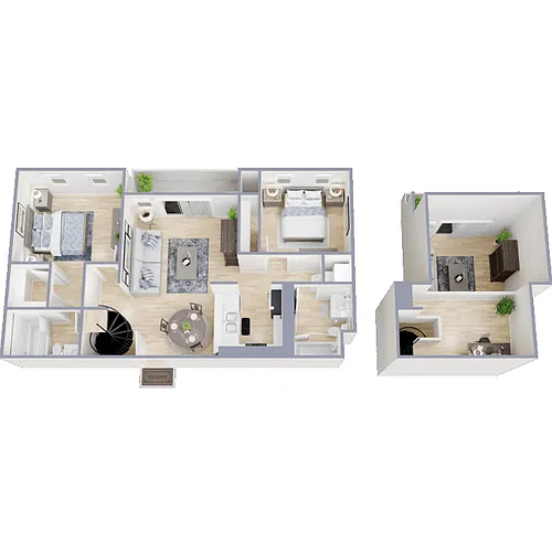 Floor plan San Jose III WITH LOFT