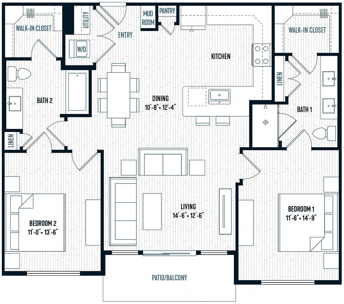 Floor plan B1