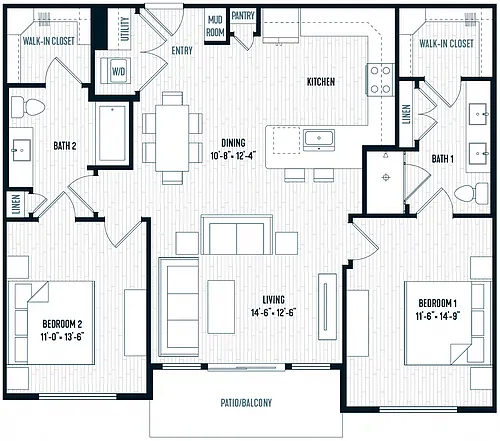 Floor plan B1