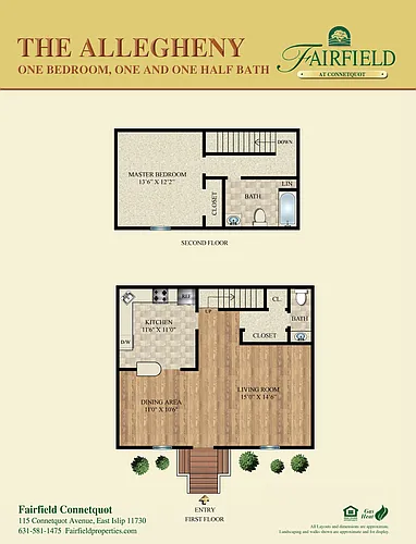 Floor plan The Allegheny