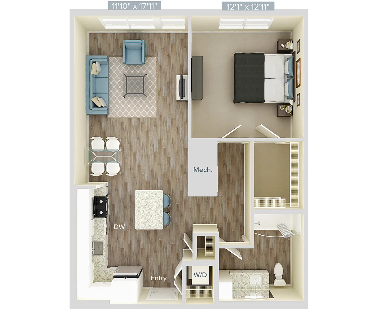 Floor plan A6-809