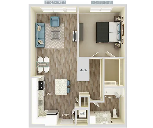 Floor plan A6-809