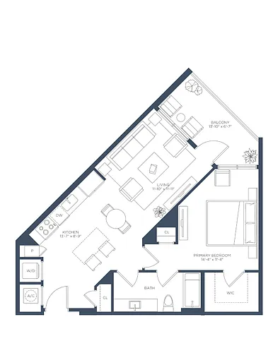 Floor plan A4