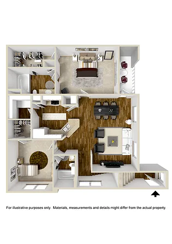 Floor plan The Airline