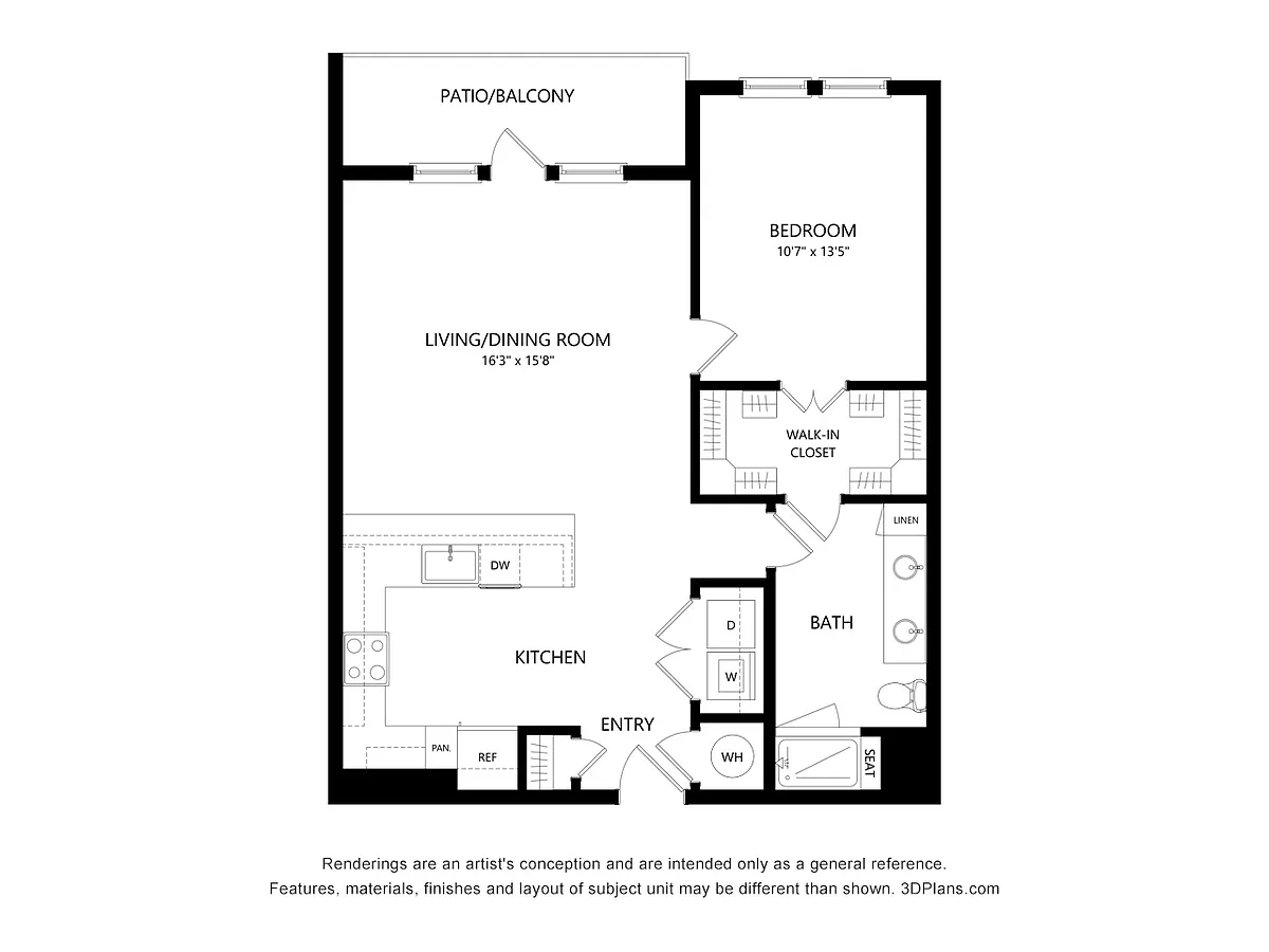 Floor plan A-A5A