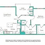 Floor plan Plumeria (Affordable 140)