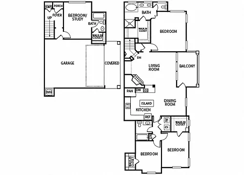 Floor plan D1