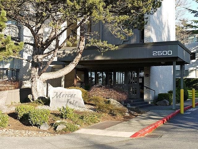 Front of the building
