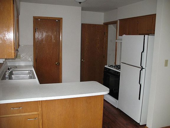 kitchen with gas range