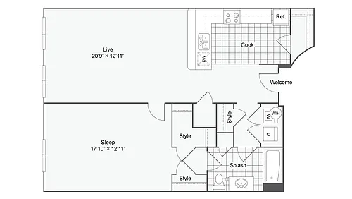 Floor plan A71