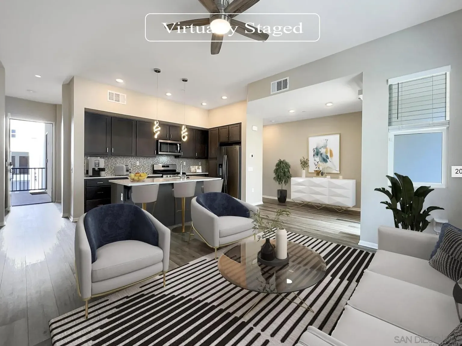 2 bed, 2.5 bath, 1192 sqft, $3,588 — Photo 2