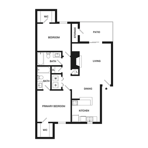 Floor plan Meadowlake