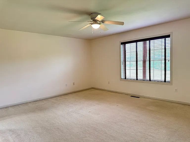 The primary bedroom