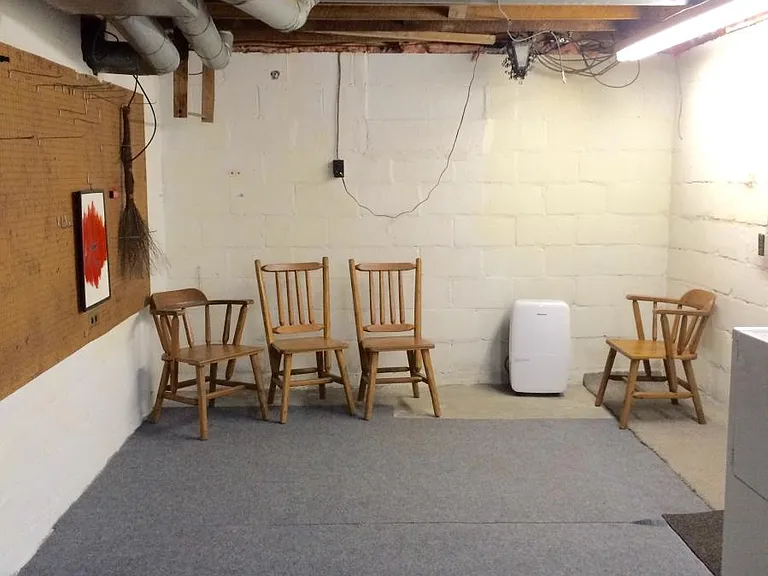 Extra basement storage room