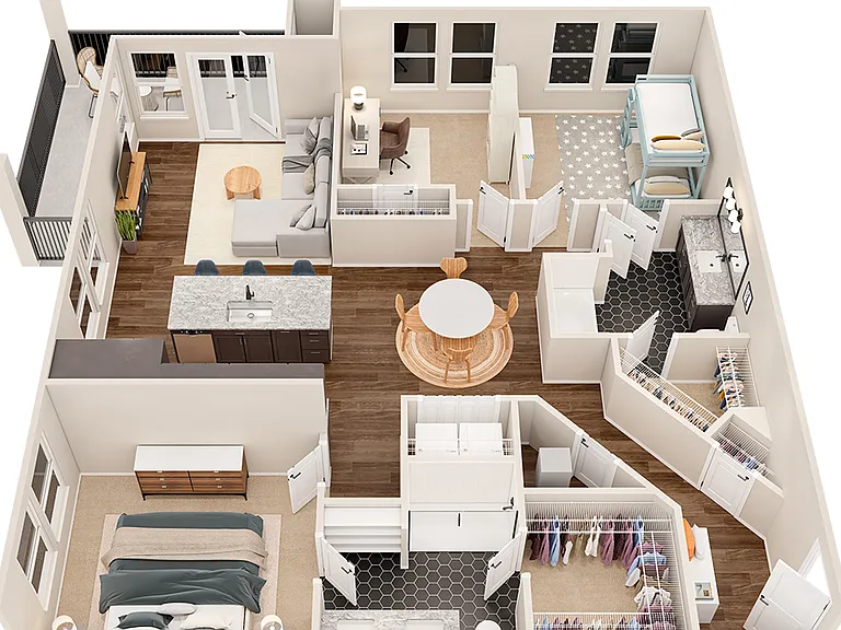 Lakeline Crossing Apartments — Photo 62