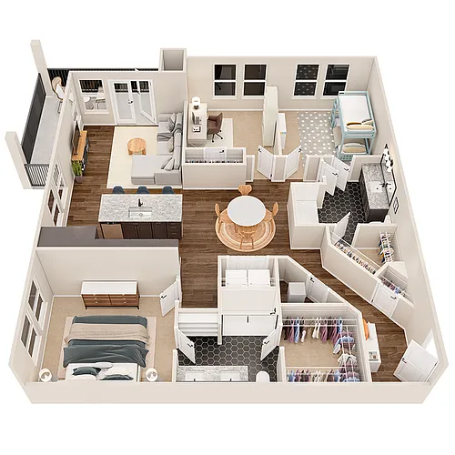 Floor plan Brazos