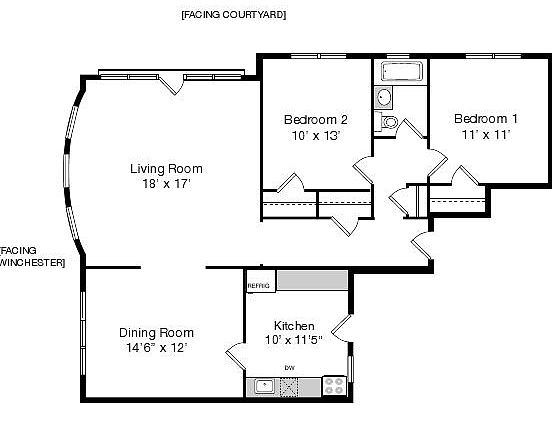 2nd image of 4429 N Winchester Ave APT 2A