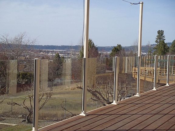 Valley view from deck