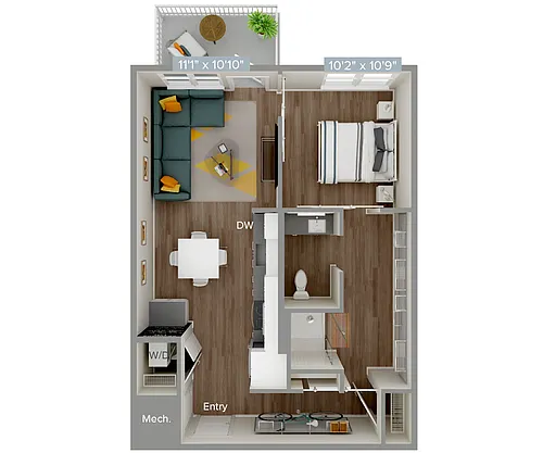 Floor plan AM08-1