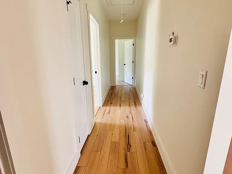 Hallway, split floorplan