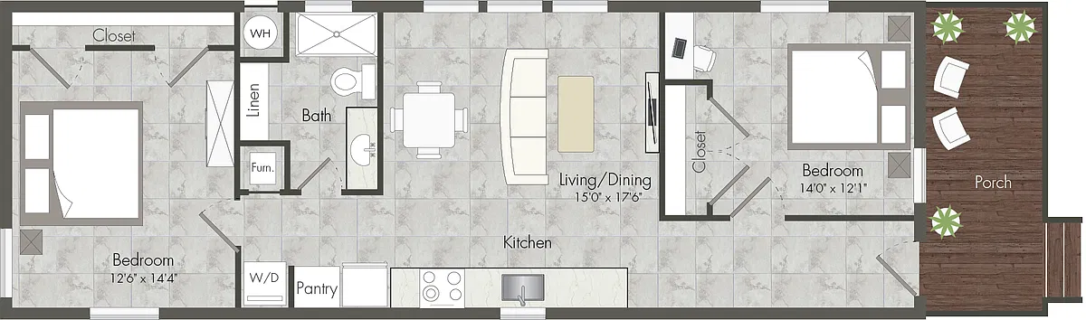 Floor plan D