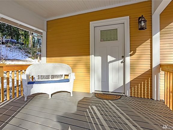 Welcoming front porch
