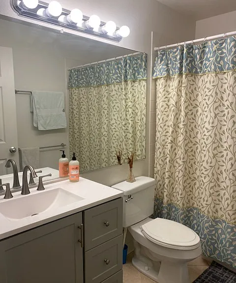 Masters bathroom 1