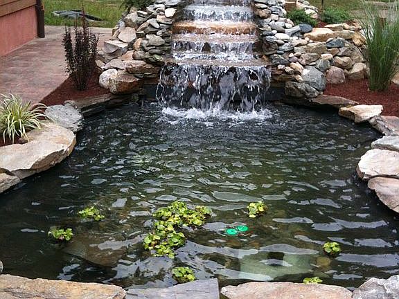 Relaxing waterfall 