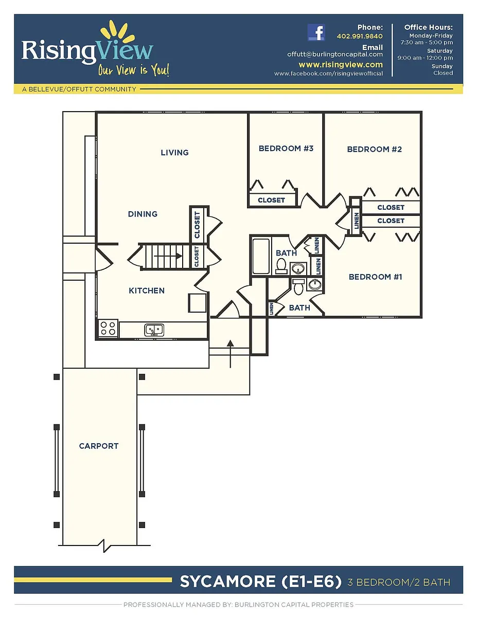 Floor plan Sycamore
