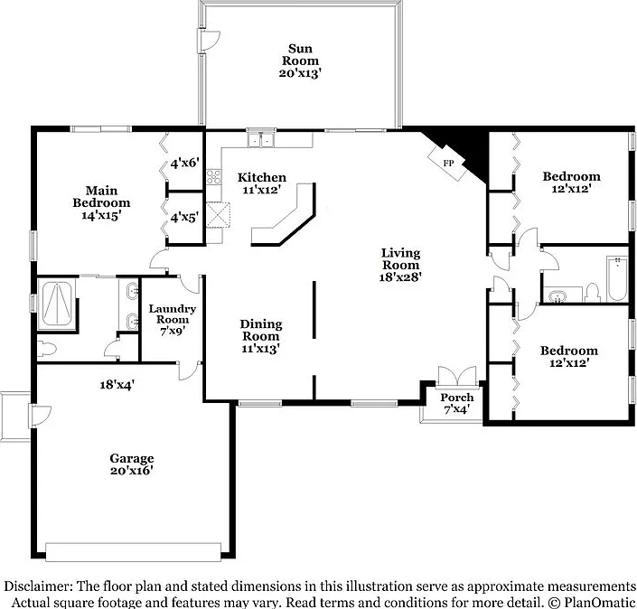 3 bed, 2.0 bath, 1812 sqft, $3,720 — Photo 2