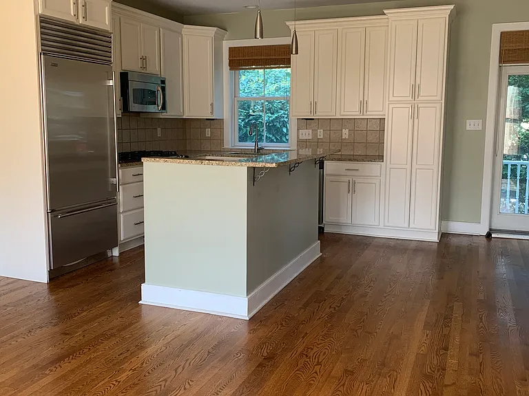 kitchen / dining / living space