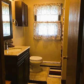 First floor full bathroom with shower stall
