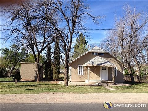 front of house and shed