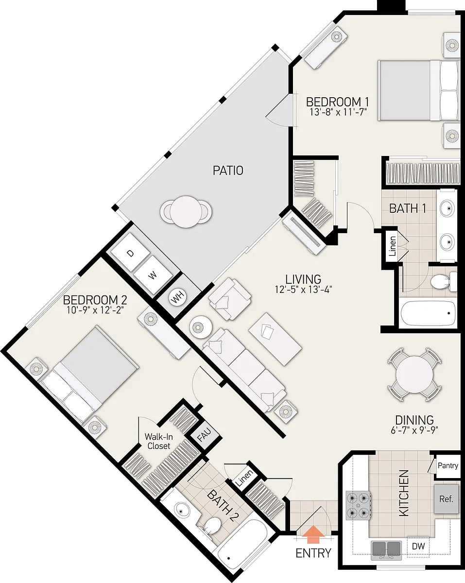 Floor plan Plan E
