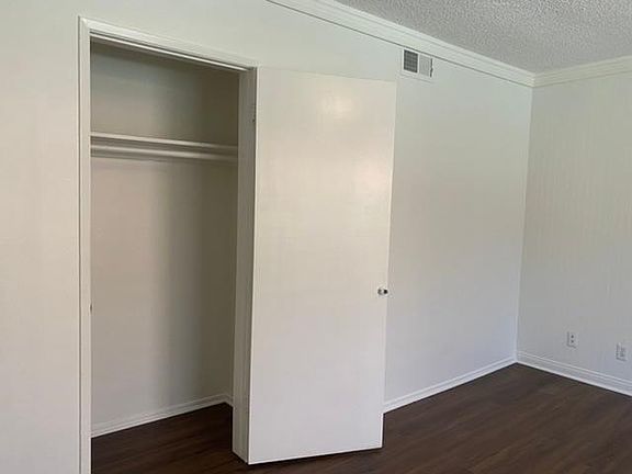 One of two closets in master bed room