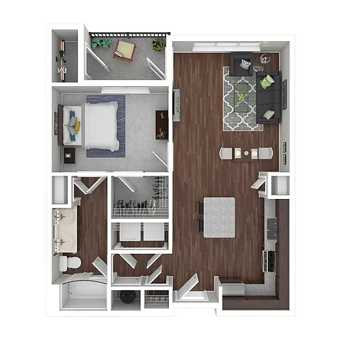 Floor plan Hampton
