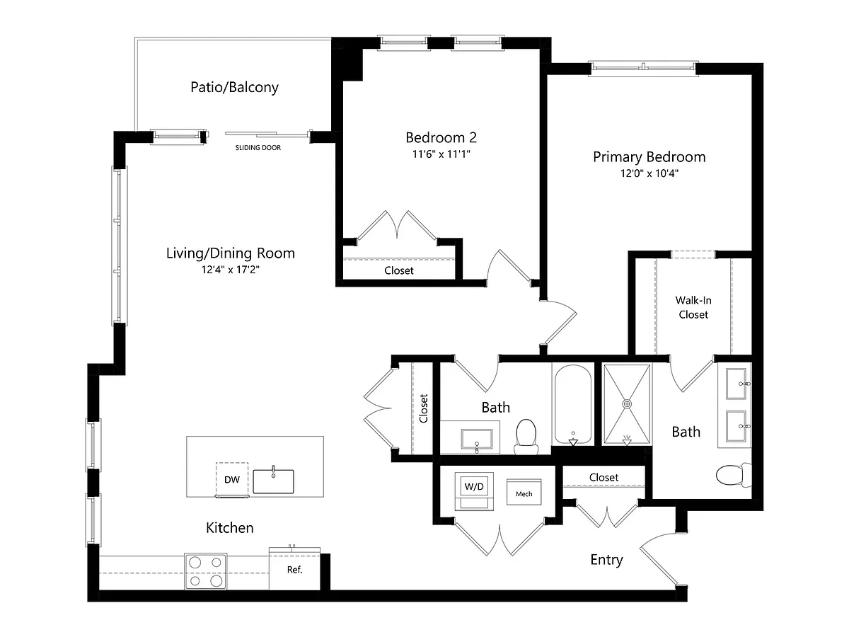 Floor plan 02A-A