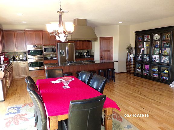 Huge dining space.