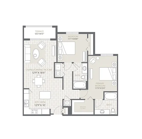Floor plan B4