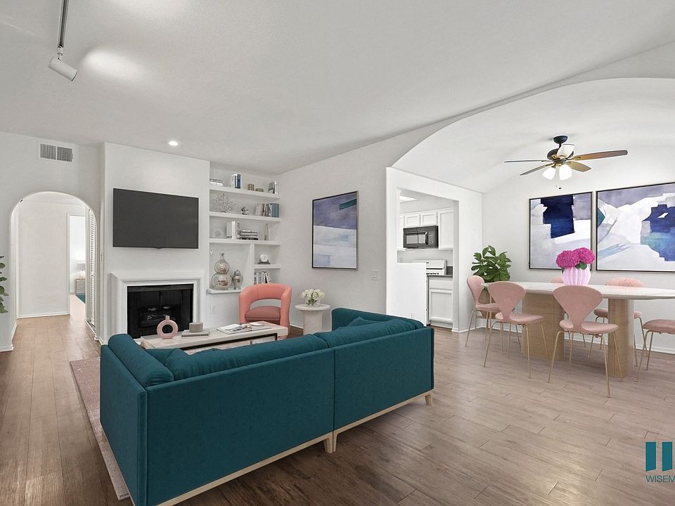 Spacious Open-Concept Living and Dining Room