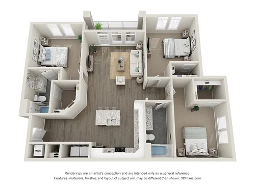 Floor plan C1