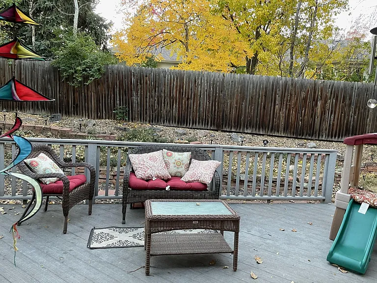 Back patio