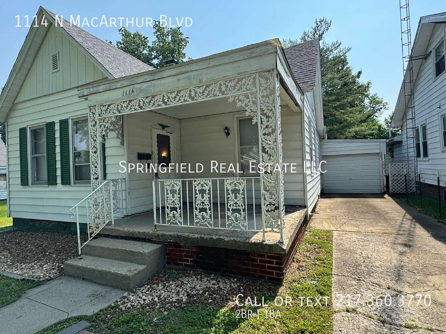 "Charming 2-Bed Home with Gleaming Hardwood Floors at 1114 N MacArthur Blvd, Springfield!" — Photo 3