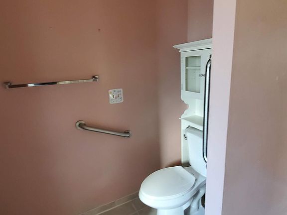 Master bathroom toilet