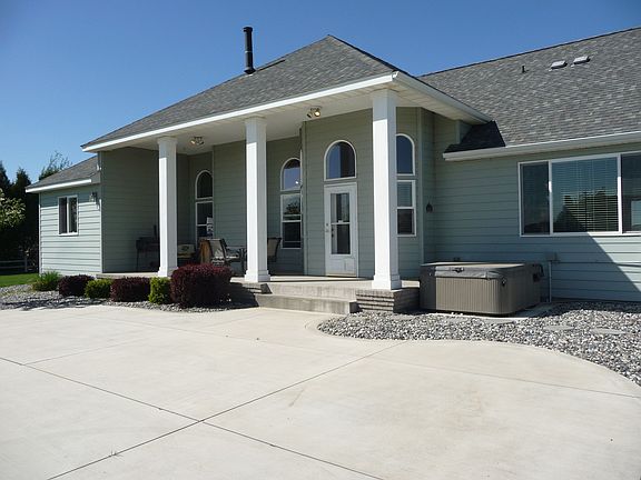 View of the back patio
