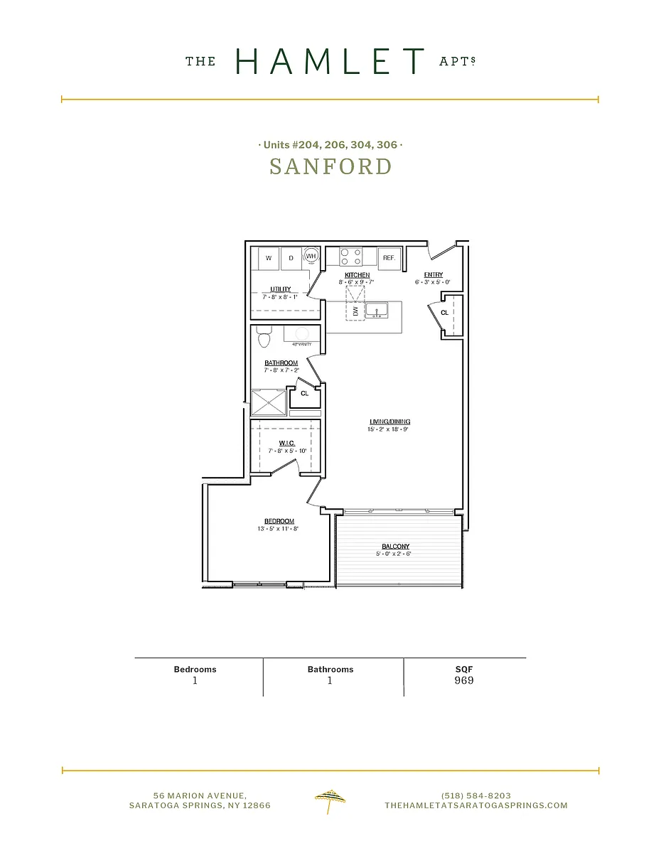 Floor plan Sanford