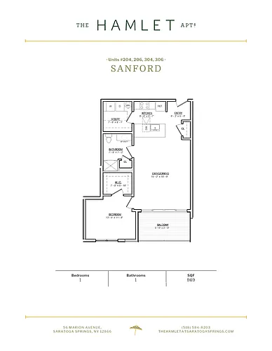 Floor plan Sanford