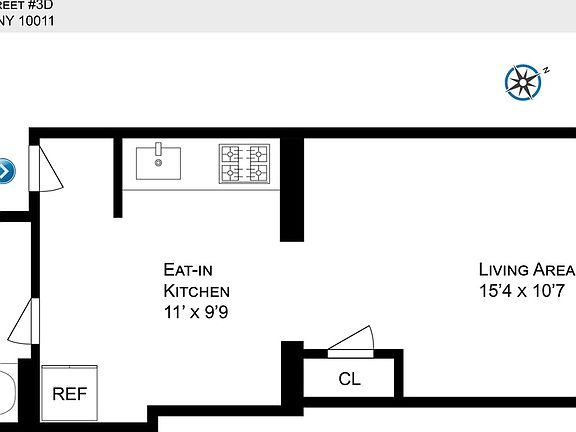 2nd image of 57 W 8th St APT 3D