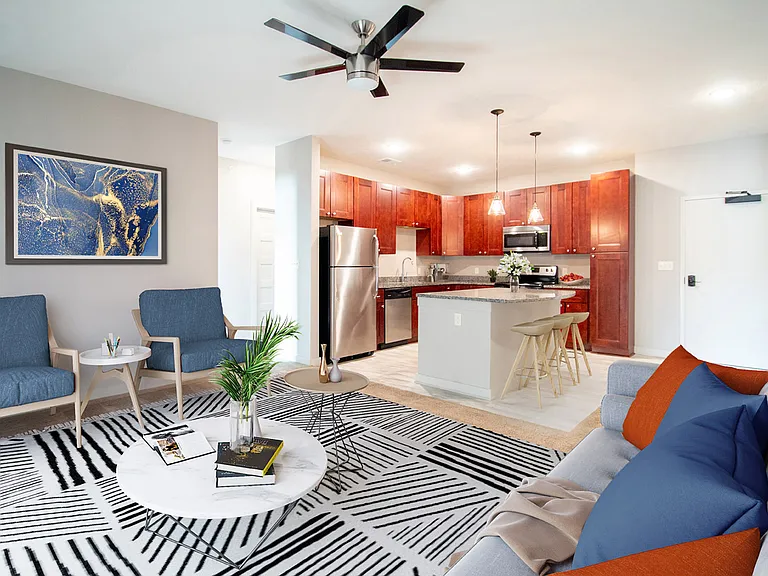 Staged unit at Avenue 204.